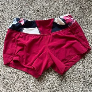 Magenta lululemon shorts!